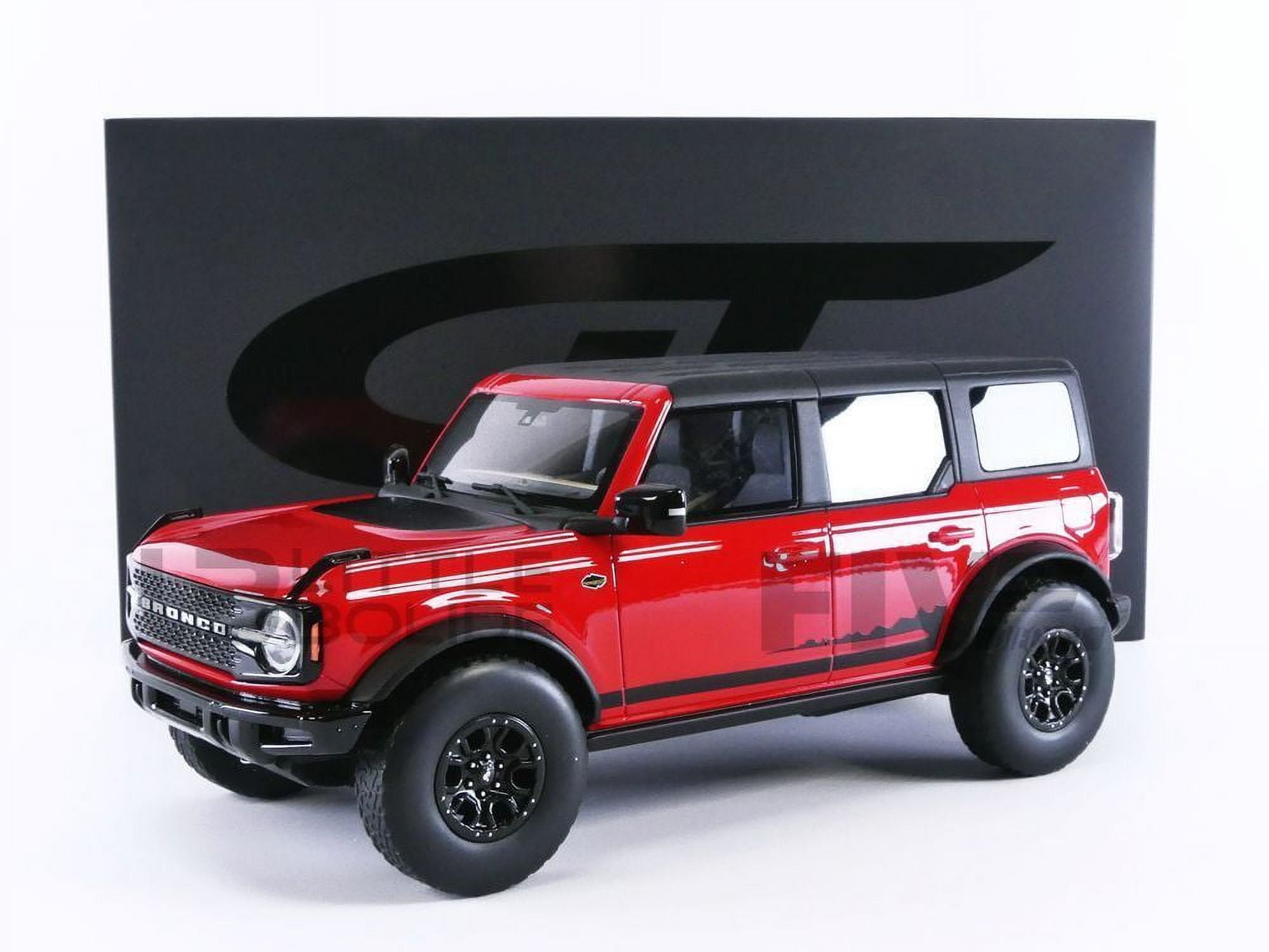 ミニカー GT SPIRIT 1/18 2021 Ford Bronco BADLANDS GT SPIRIT 1/18 - FORD Bronco 4 Doors WildTrack - Walmart.com
