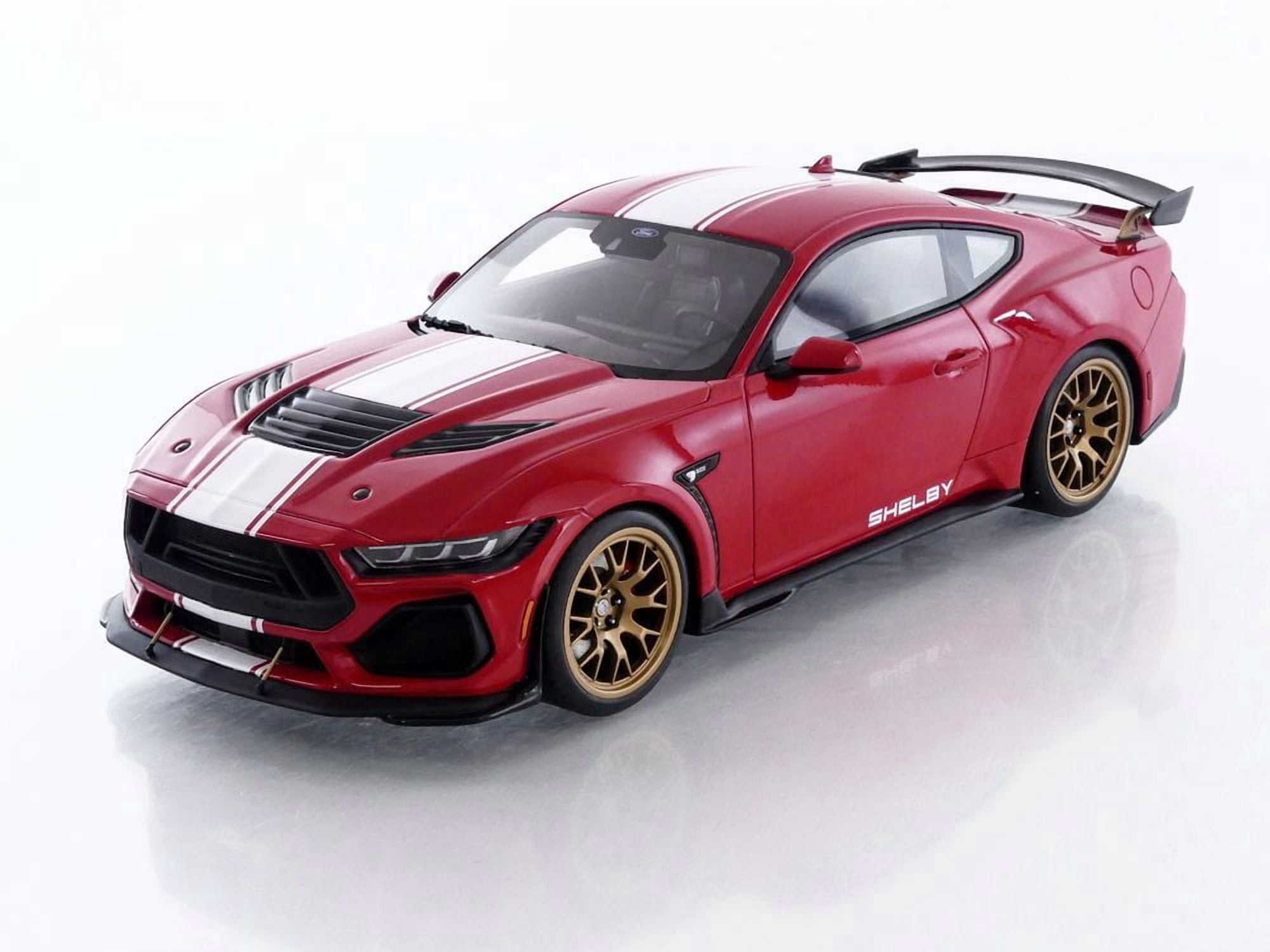 SOLIDO voiture Métal 1/18 SHELBY MUSTANG SUPER SNAKE RACE RED 2025 - Planet Passions
