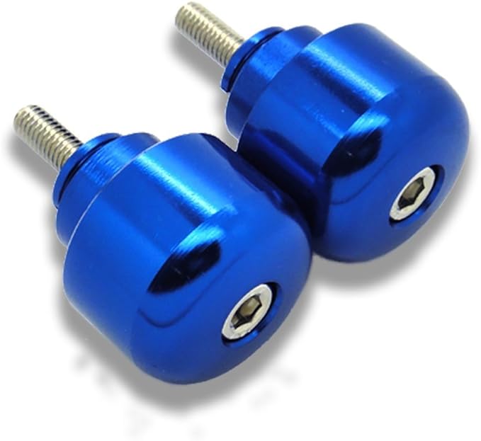 [GTSpeed] Compatible/Replacement for Blue CNC Motorcycle Bar Ends 7/8