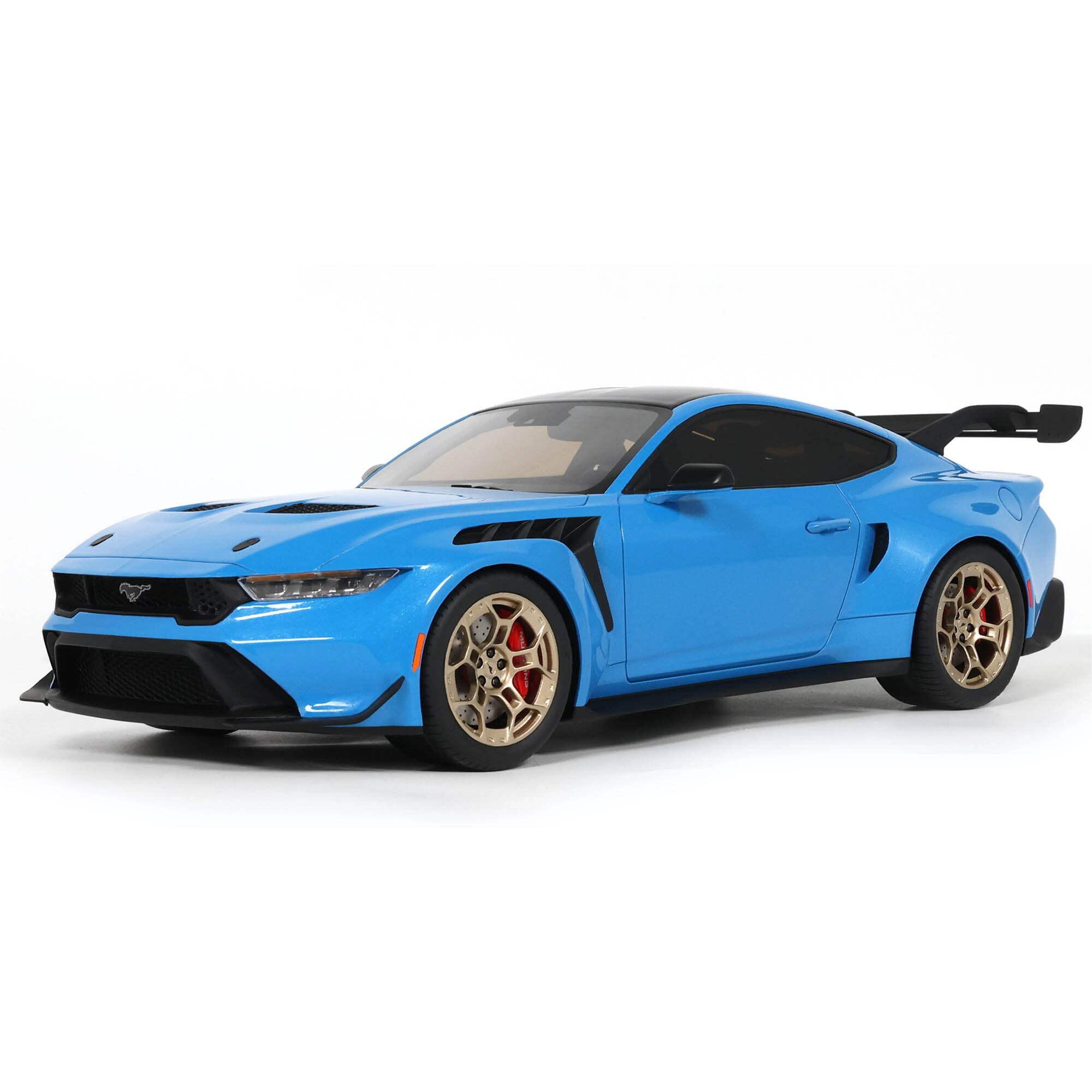 GT Spirit 2024 Ford Mustang GTD Coupe Blue 118