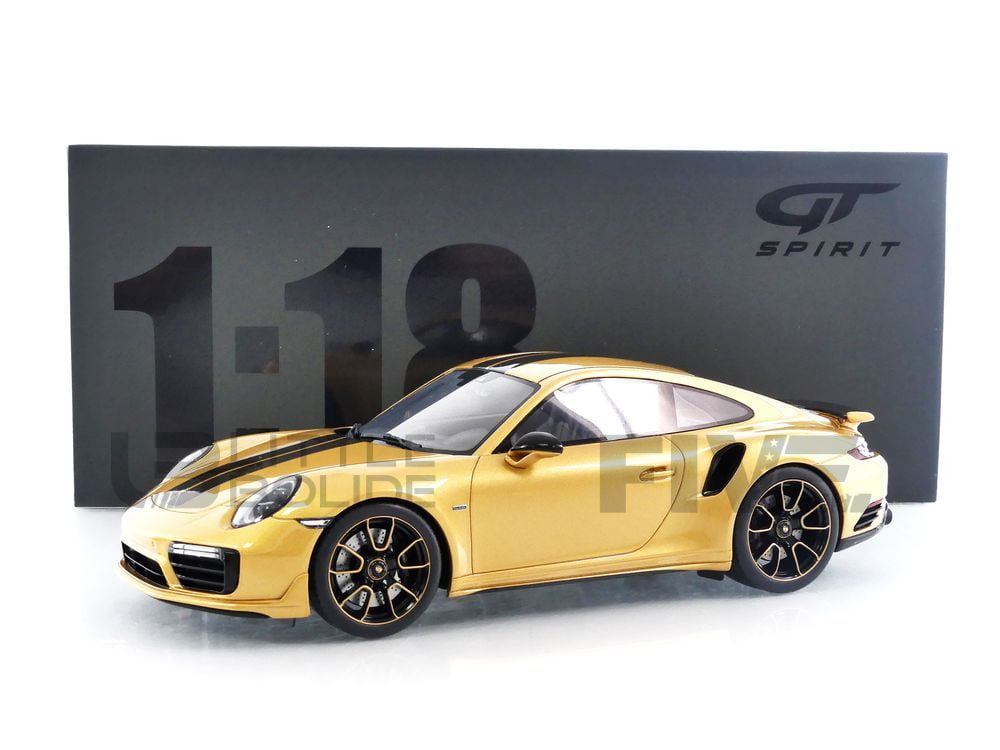 GT Spirit Porsche 911 991.2 Turbo S Coupe Gold 1:18 Resin GT Spirit Porsche 911 991.2 Turbo S Coupe Gold 1:18 Resin
