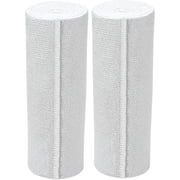 GT USA Cotton Soft Woven White 6 Width, 2 Pack | Cotton Elastic Bandage Wrap | Latex Free | Hook & Loop Fastener at One End | Hypoallergenic Compression Roll for Sprains & Injuries