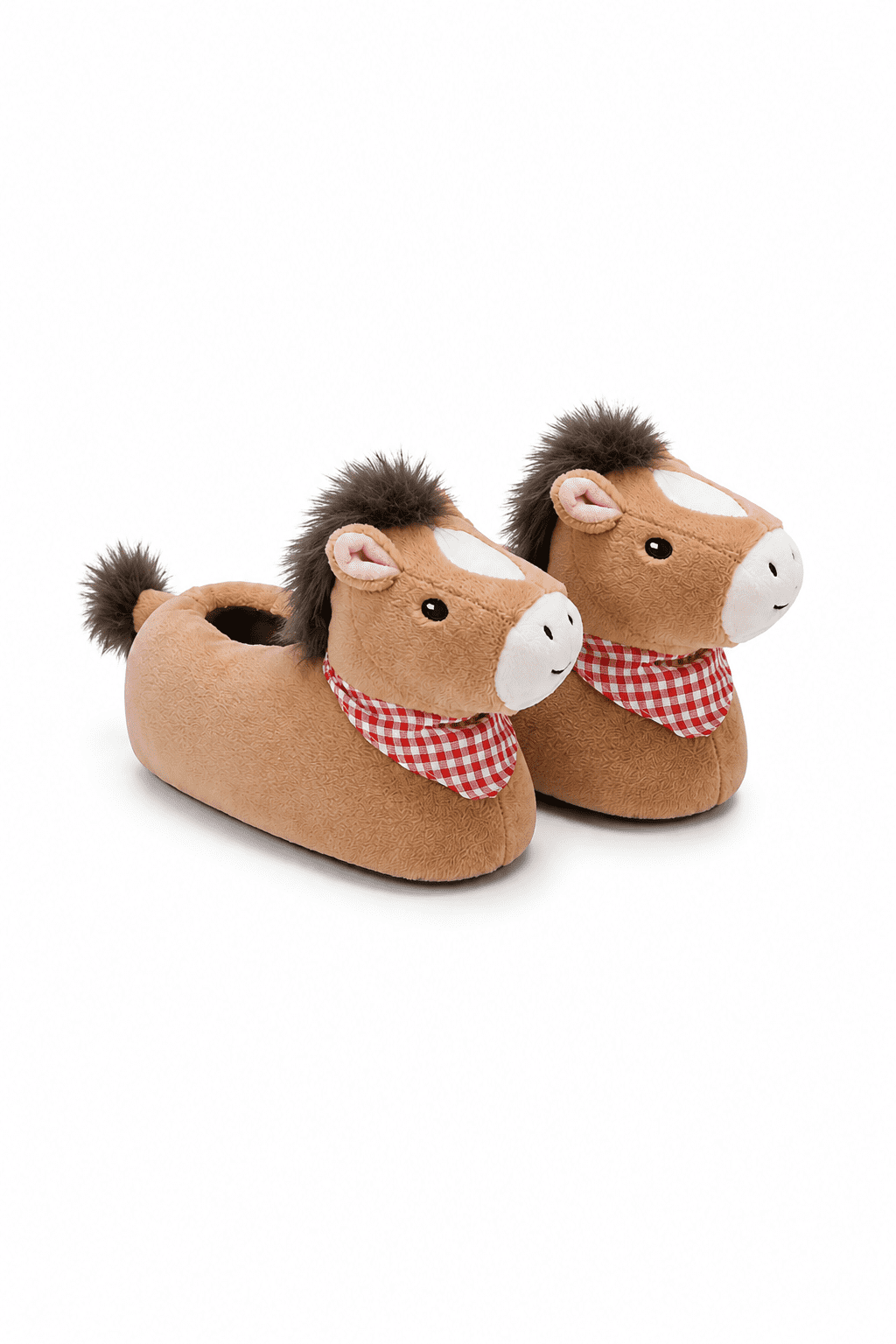 Wonder Nation Toddler, Little and Big Girls Horse Slipper