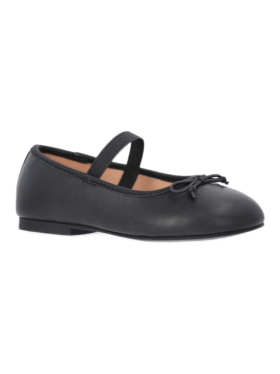 Toddler Girls Bow Ballet Dress Shoes