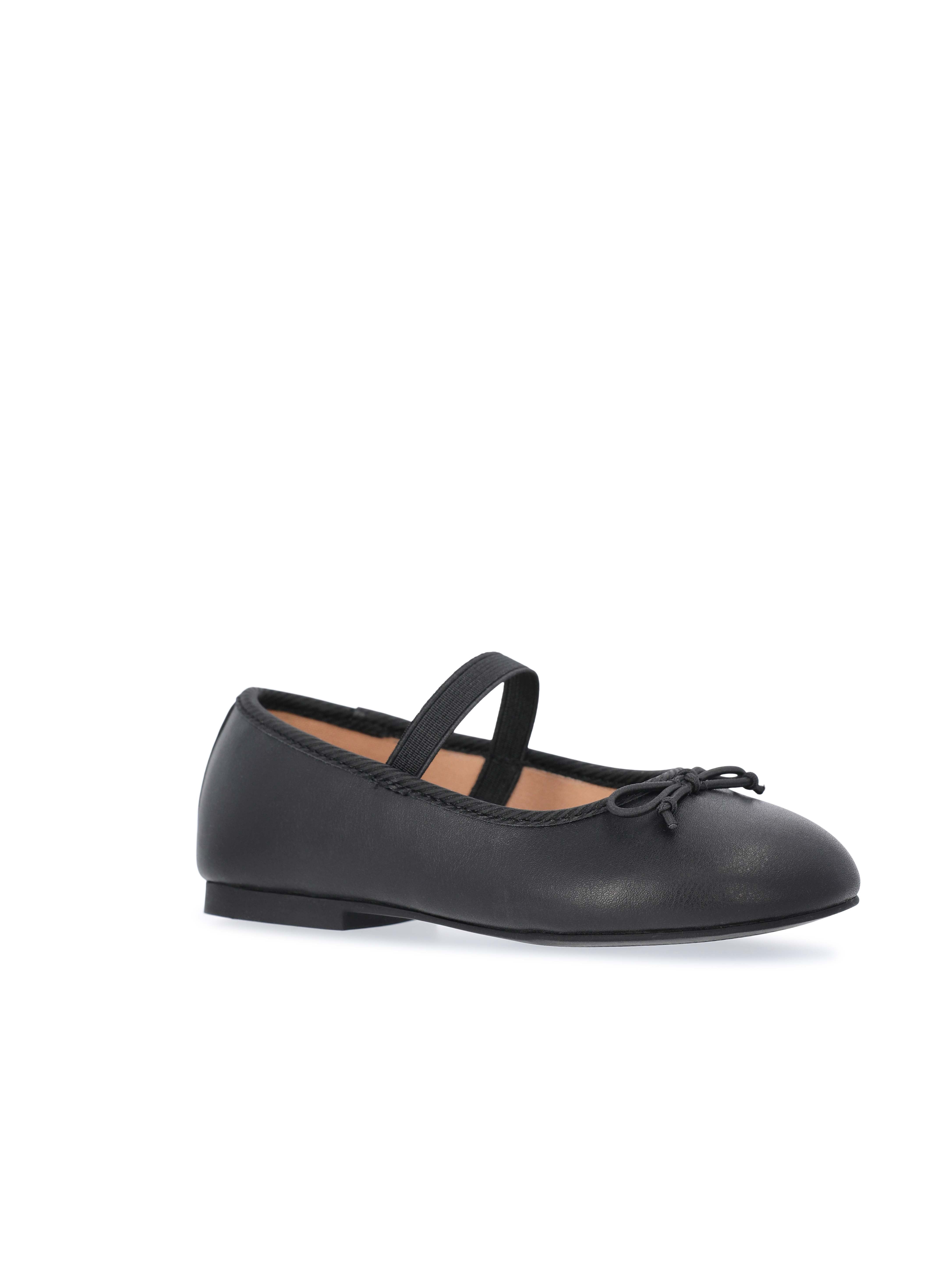 Wonder Nation Toddler Girls Bow Ballet Dress Shoes