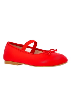 Toddler Girls Bow Ballet Dress Shoes