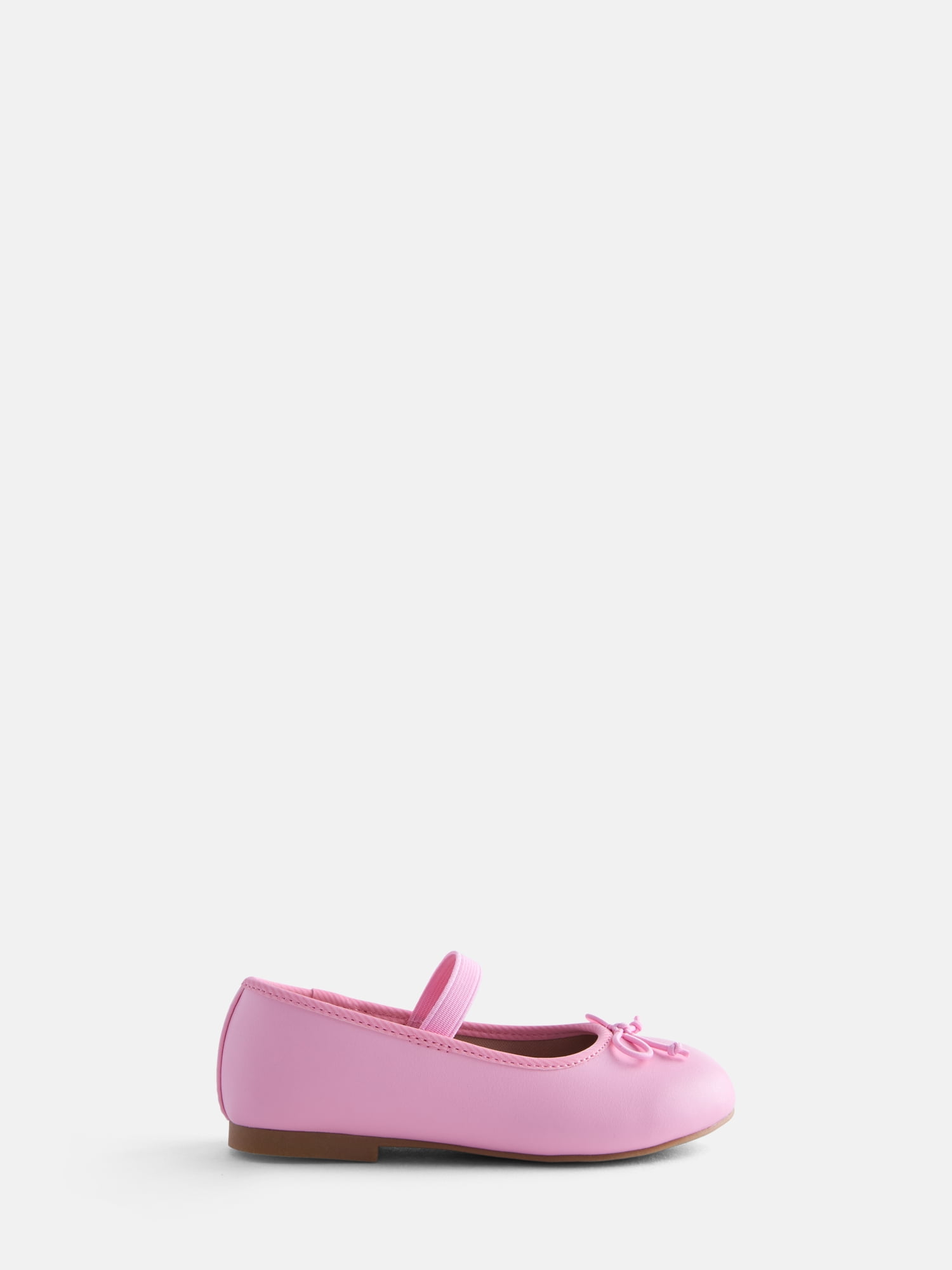 Wonder Nation Toddler Girls Bow Ballet Dress Shoes