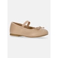 thumbnail image 1 of Wonder Nation Toddler Girls Bow Ballet Dress Shoes, 1 of 6