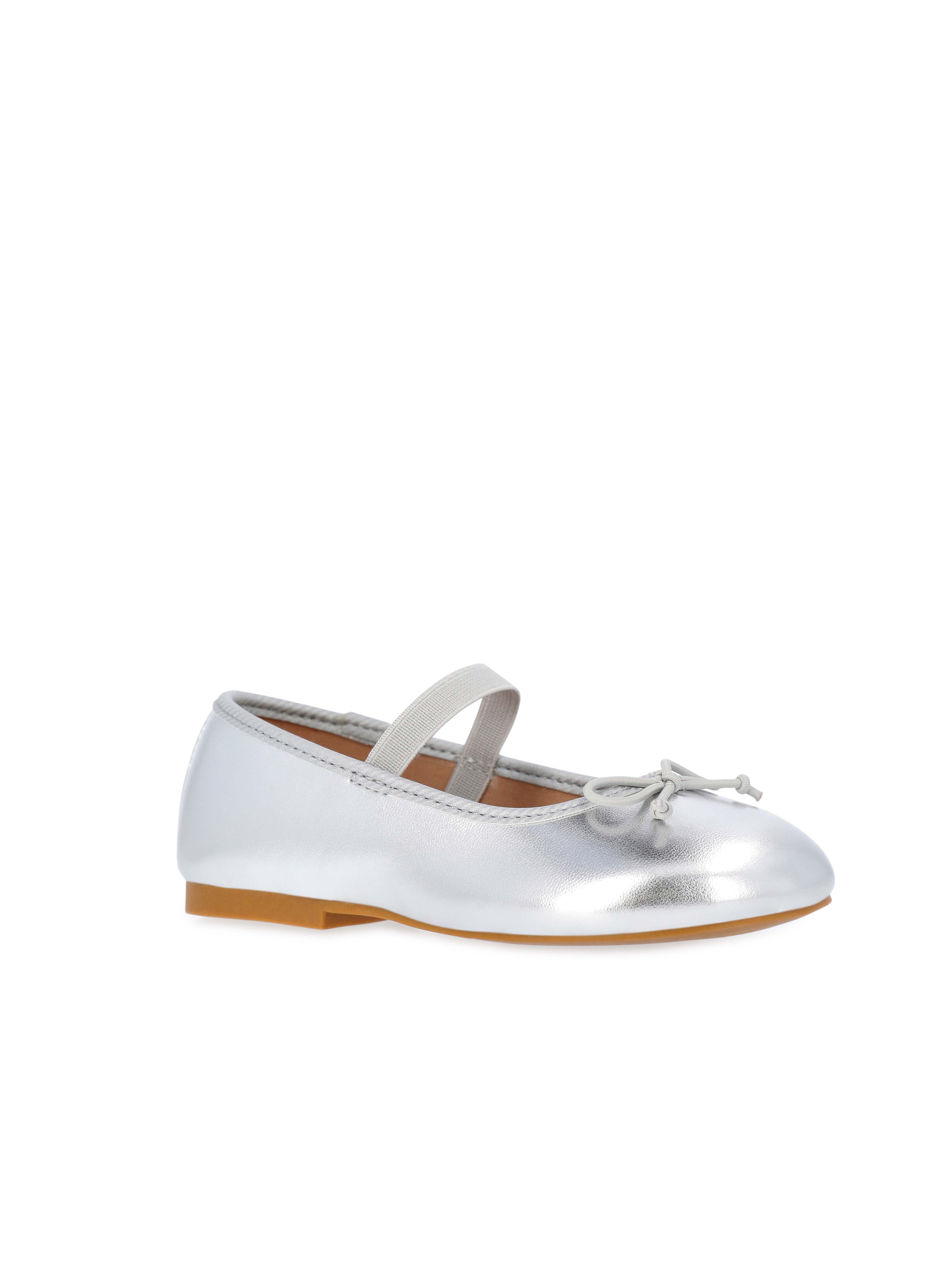 Wonder Nation Toddler Girls Bow Ballet Dress Shoes