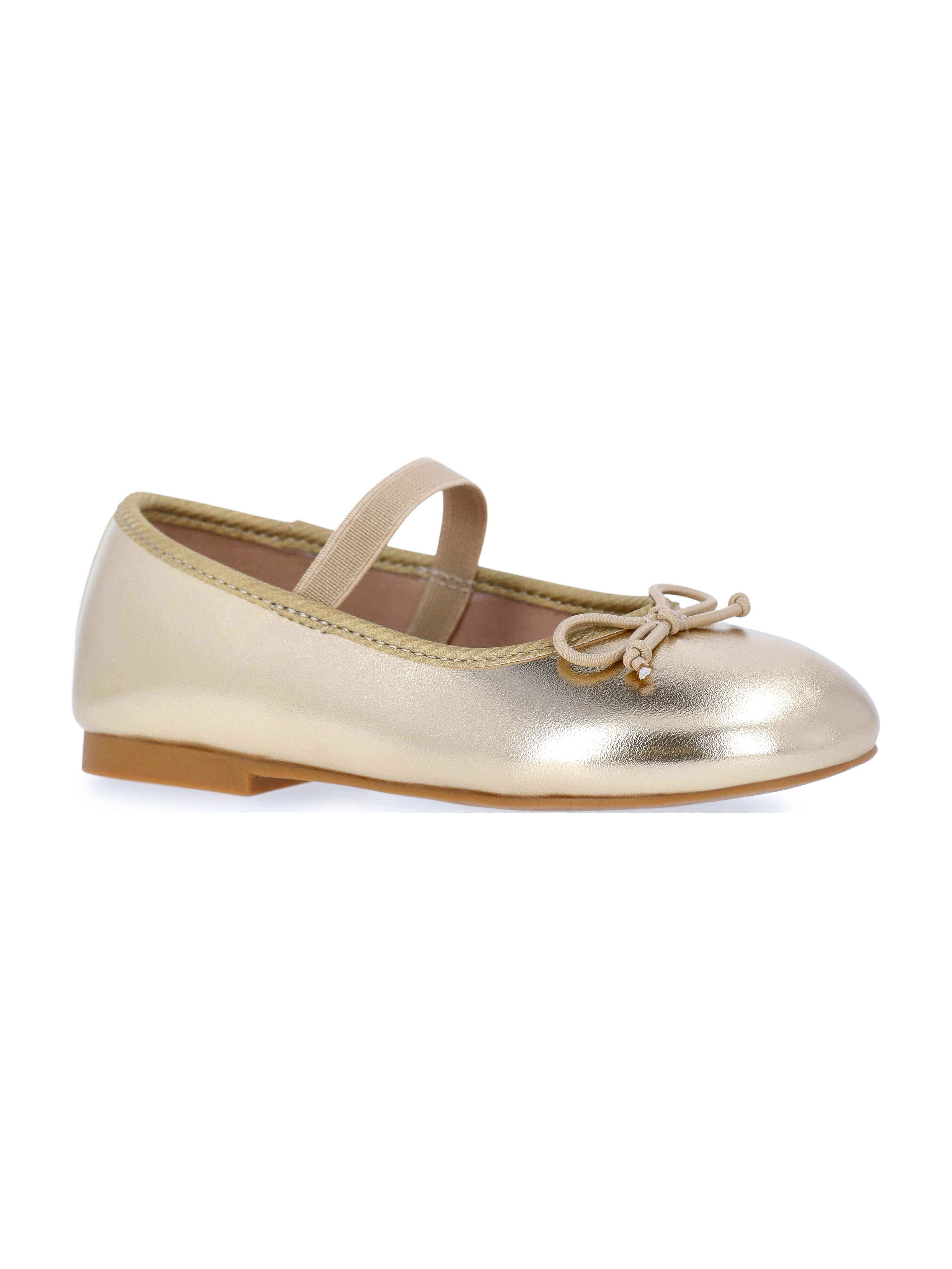 Wonder Nation Toddler Girls Bow Ballet Dress Shoes