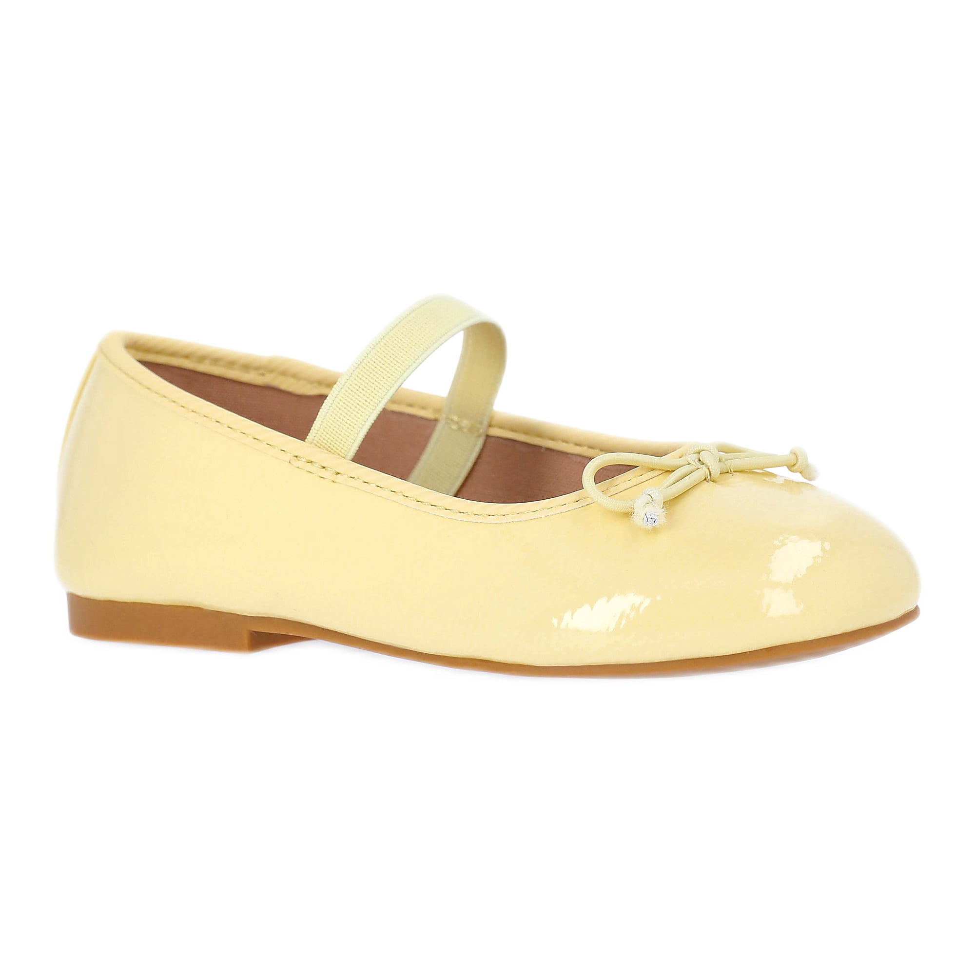 Wonder Nation Toddler Girls Bow Ballet Dress Shoes