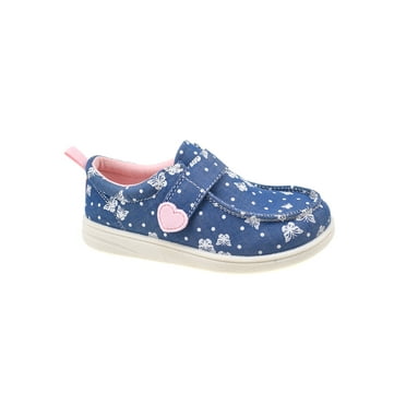 Wonder Nation Toddler Girl Moc Toe Shoe