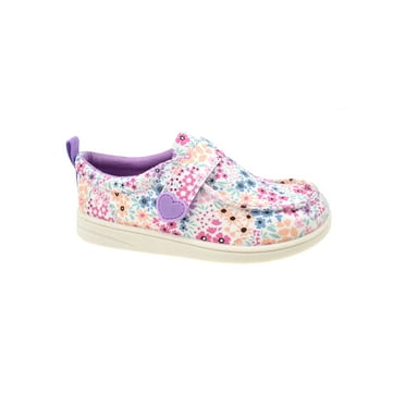 Wonder Nation Toddler Girl Moc Toe Shoes
