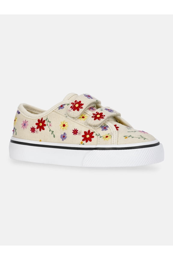 Toddler Girls Canvas Skate Sneakers