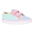 thumbnail image 1 of Wonder Nation Toddler Girls Canvas Skate Sneakers, 1 of 6