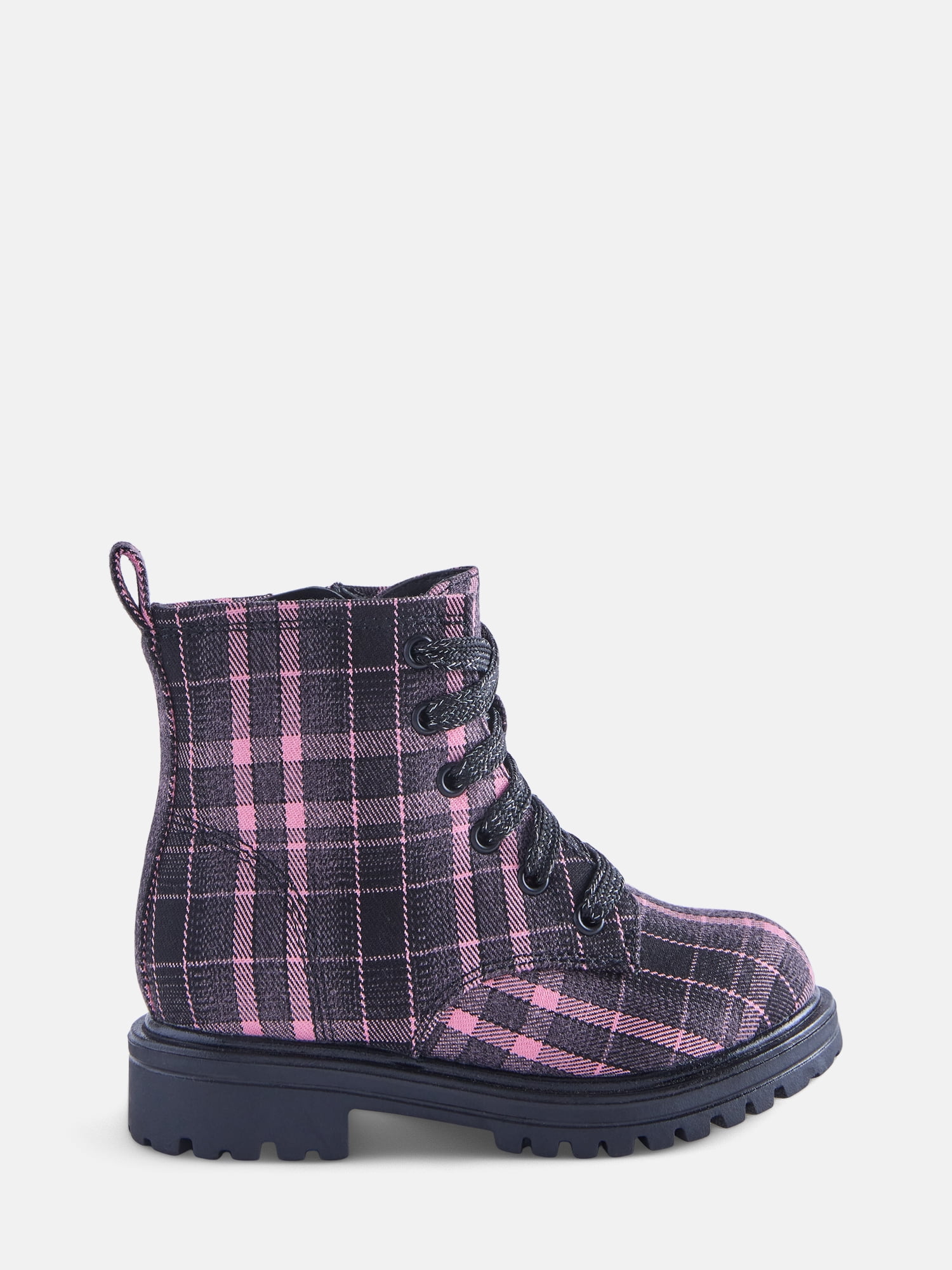 Wonder Nation Toddler, Little, & Big Girls Combat Boots
