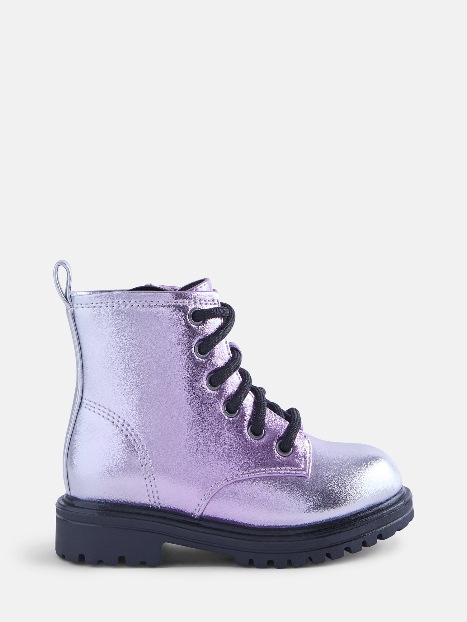 Wonder Nation Toddler, Little, & Big Girls Combat Boots