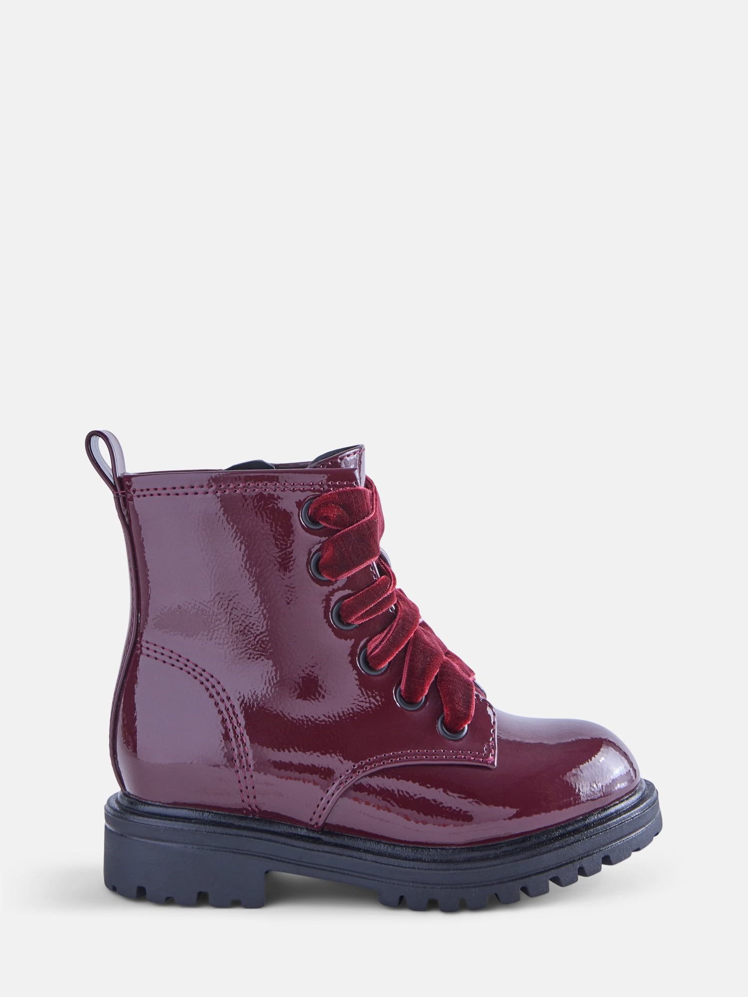 Wonder Nation Toddler, Little, & Big Girls Combat Boots
