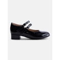 thumbnail image 1 of Wonder Nation Toddler Girls' Double Strap Patent Dress Shoes, 1 of 5