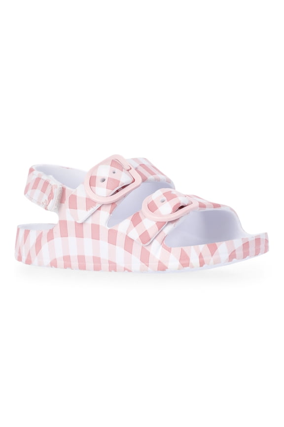Toddler Girls EVA Two Buckle Print Sandals