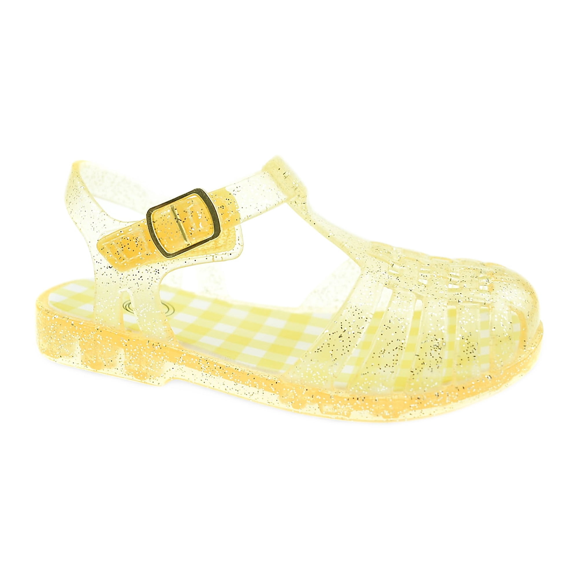 Wonder Nation Toddler Girls Jelly Sandals