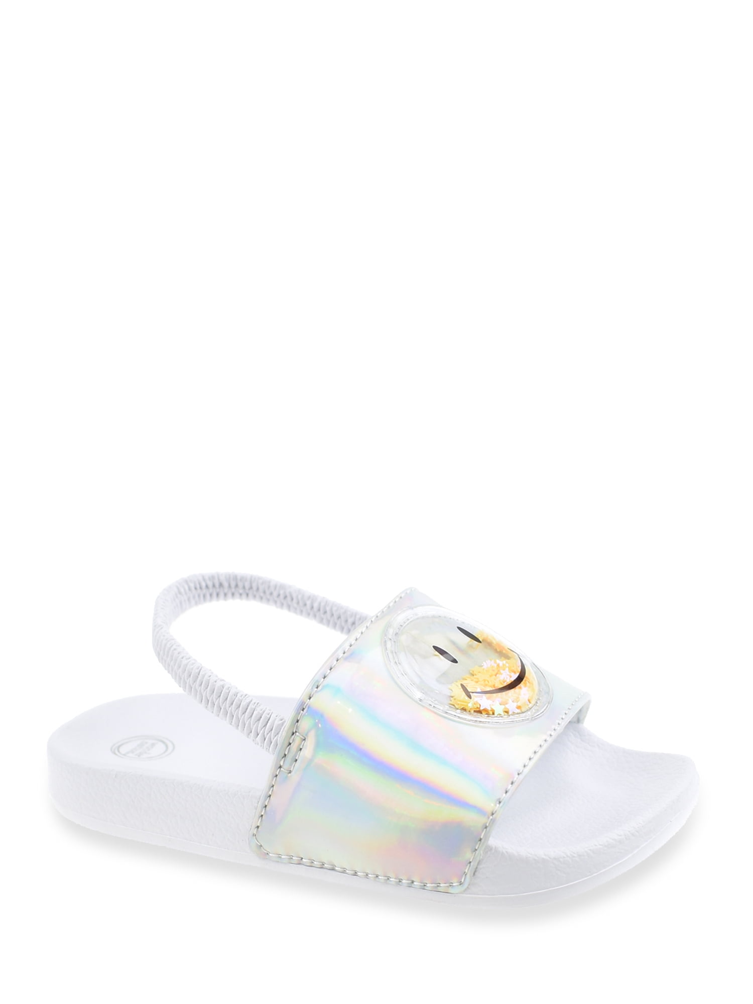 Wonder Nation Little and Big Girls Pool Slide Sandals