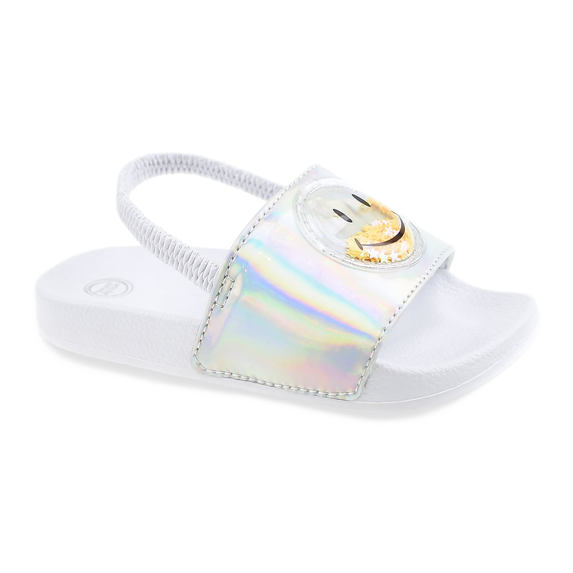 Wonder Nation Little and Big Girls Pool Slide Sandals