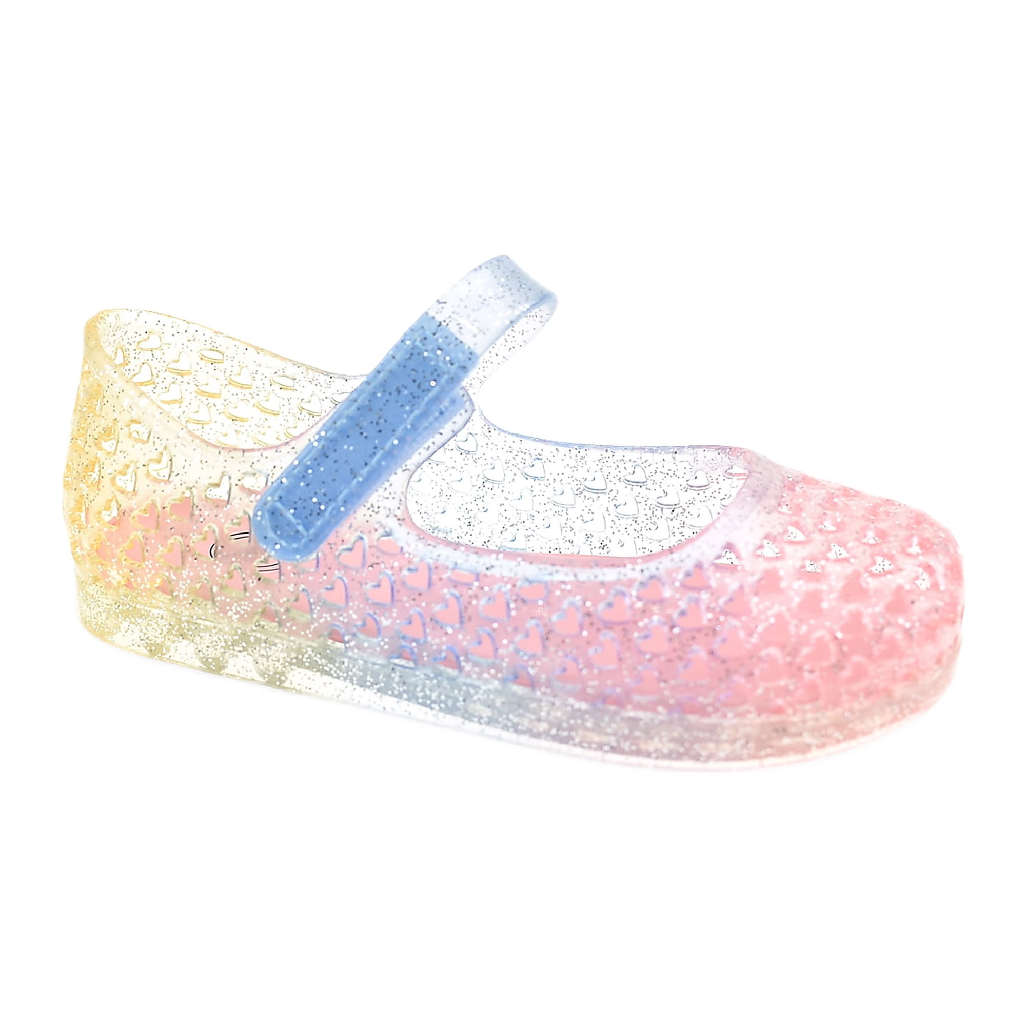 Wonder Nation Baby and Toddler Girls Mary Jane Jelly Shoes