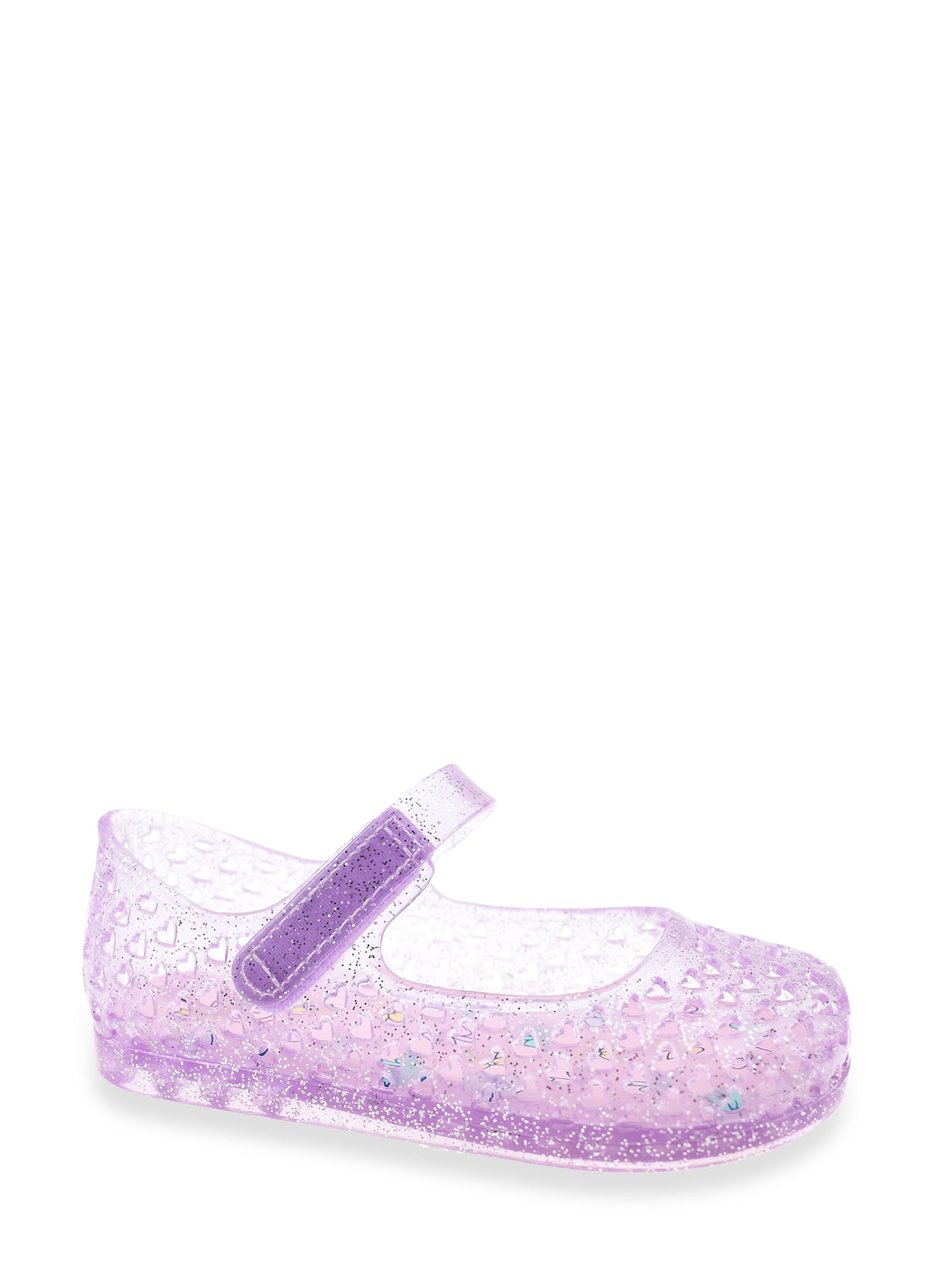 Wonder Nation Baby and Toddler Girls Mary Jane Jelly Shoes