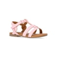thumbnail image 1 of Wonder Nation Baby and Toddler Girls Knot Strappy Sandals, 1 of 6