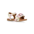 thumbnail image 1 of Wonder Nation Baby and Toddler Girls Raffia Knot Sandals, 1 of 6