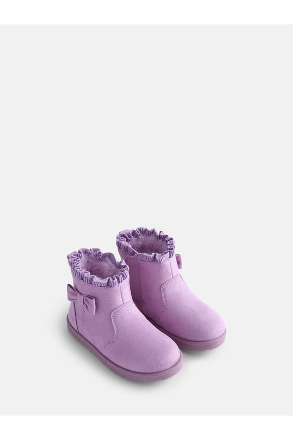 Baby and Toddler Girls Faux Fur Boots