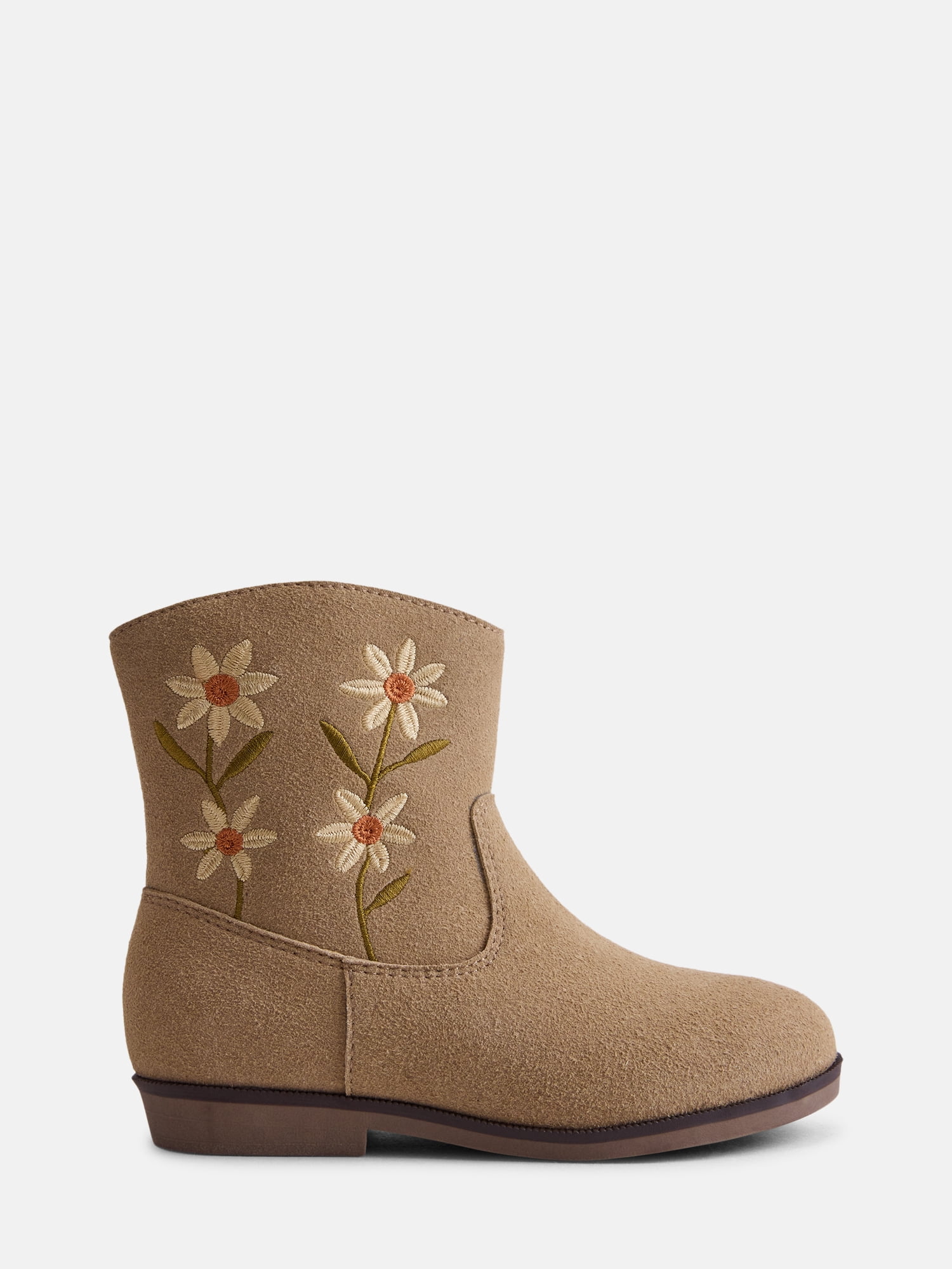 Wonder Nation Toddler Girls Floral Shortie Boots