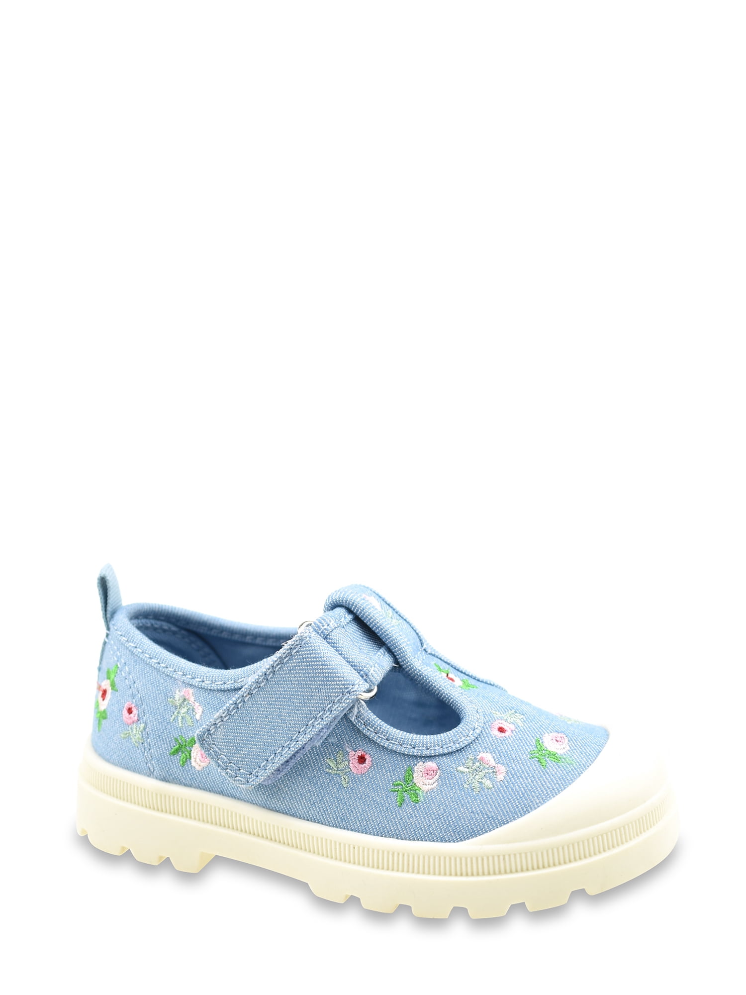 Wonder Nation Toddler Girls Casual T Strap Shoes