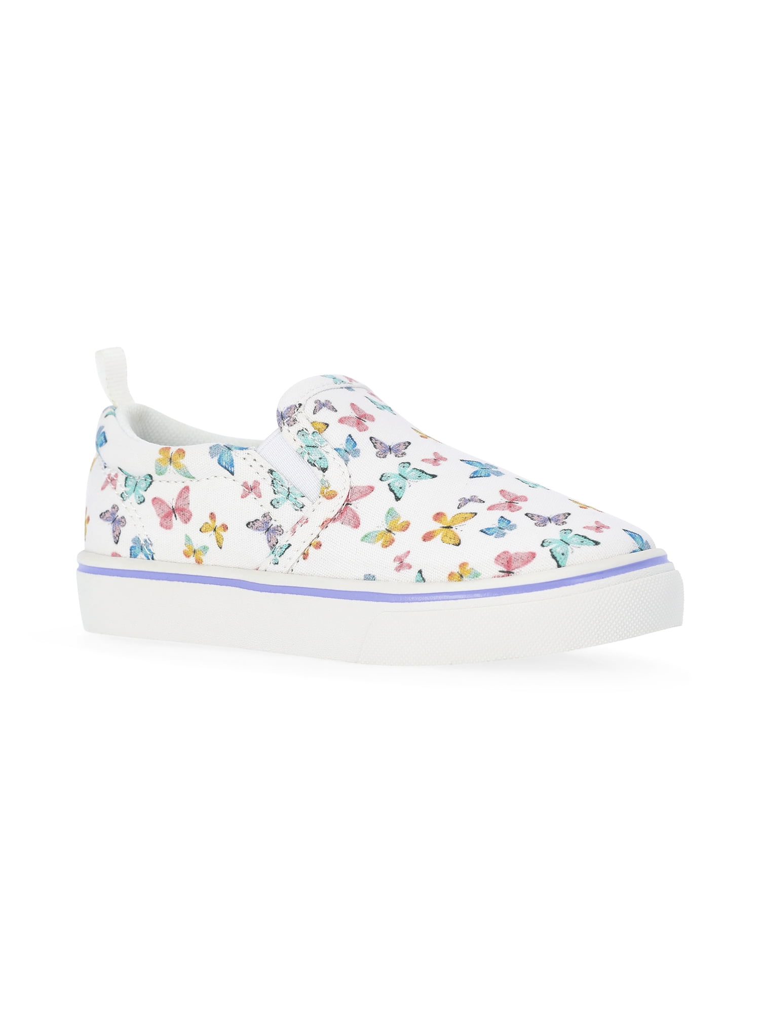 Wonder Nation Little and Big Girls Casual Slip On Sneakers