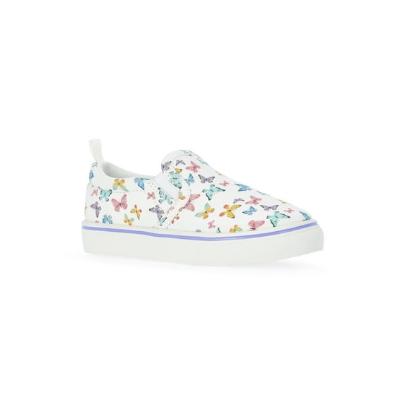 Wonder Nation Little and Big Girls Casual Slip On Sneakers