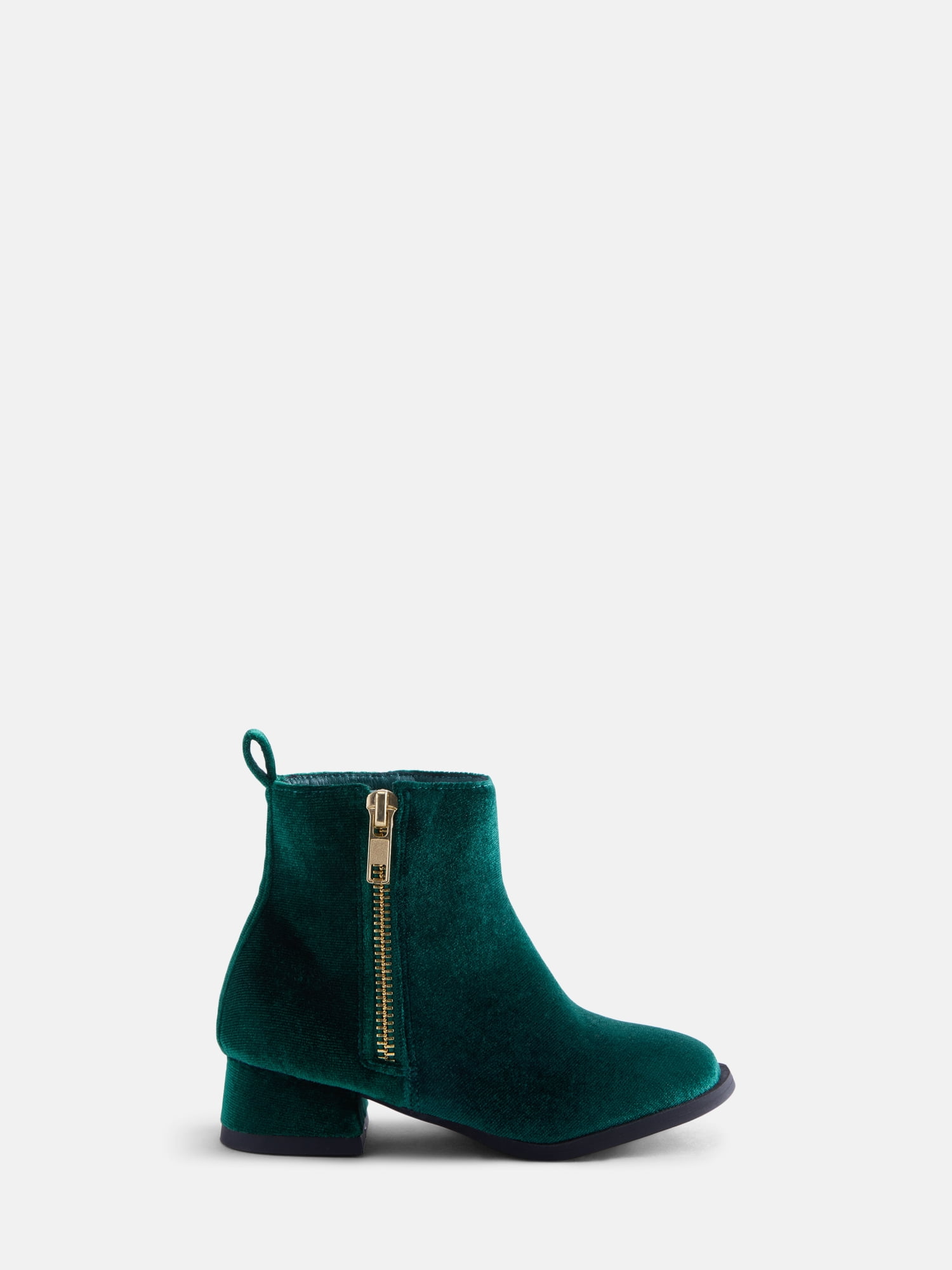 Wonder Nation Girls Faux Suede Velvet Boots