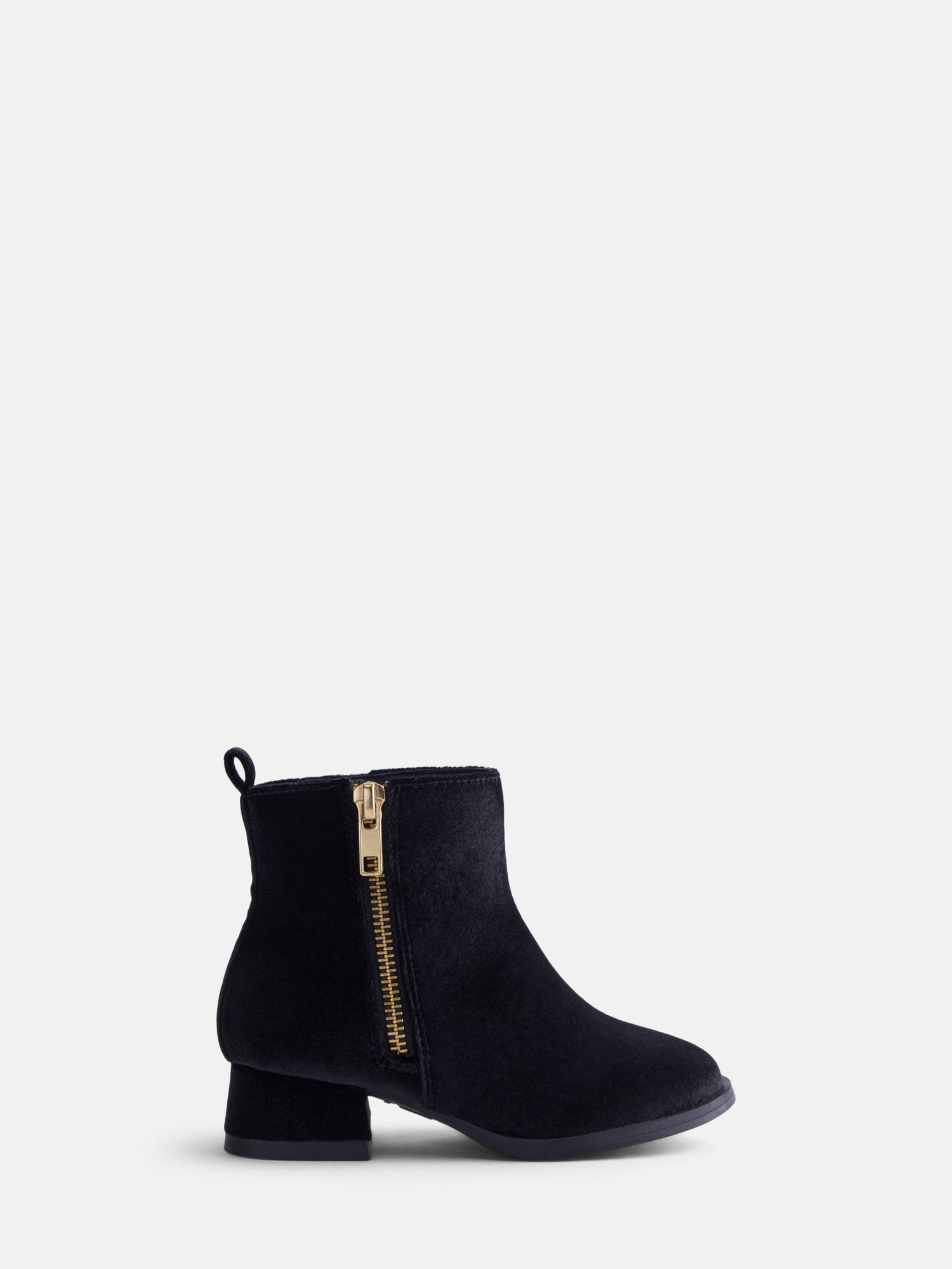 Wonder Nation Girls Faux Suede Velvet Boots