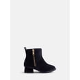 thumbnail image 1 of Wonder Nation Girls Faux Suede Velvet Boots, 1 of 5