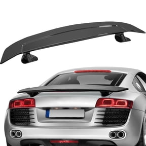 GT Wing Car Spoiler 46.3 Inch Universal Spoiler, Waterproof, Compatible with most Sedans and Coupes, ABS Material, Car Rear Spoiler Wing, for patio backyard trailer garden camping and storage use