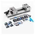 thumbnail image 1 of GT125 / 5 Inch High Precision Manual Flat Vice Tool Maker Vise for CNC Grinding Milling Machine, 1 of 5