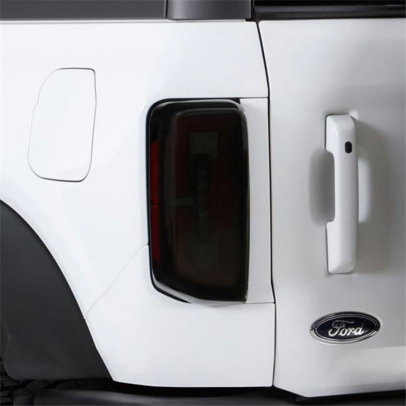 GT160 Blackouts Smoke Tail Light Covers for 20212022 Ford Bronco 5