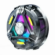 GT29 Mobile Phone Tablet Semiconductor Radiator Magnetic/Back-clip 2 In 1 Cooling Fan RGB Lighting Game Cooler for IPad/Android