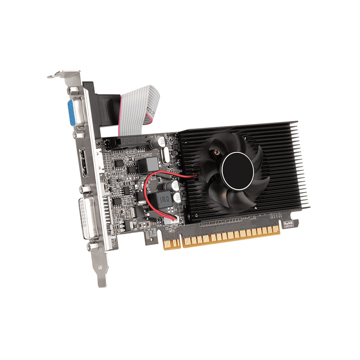 GT610 1GB Graphics Computer Desktop Gaming Small Case DDR3 Memory VGA