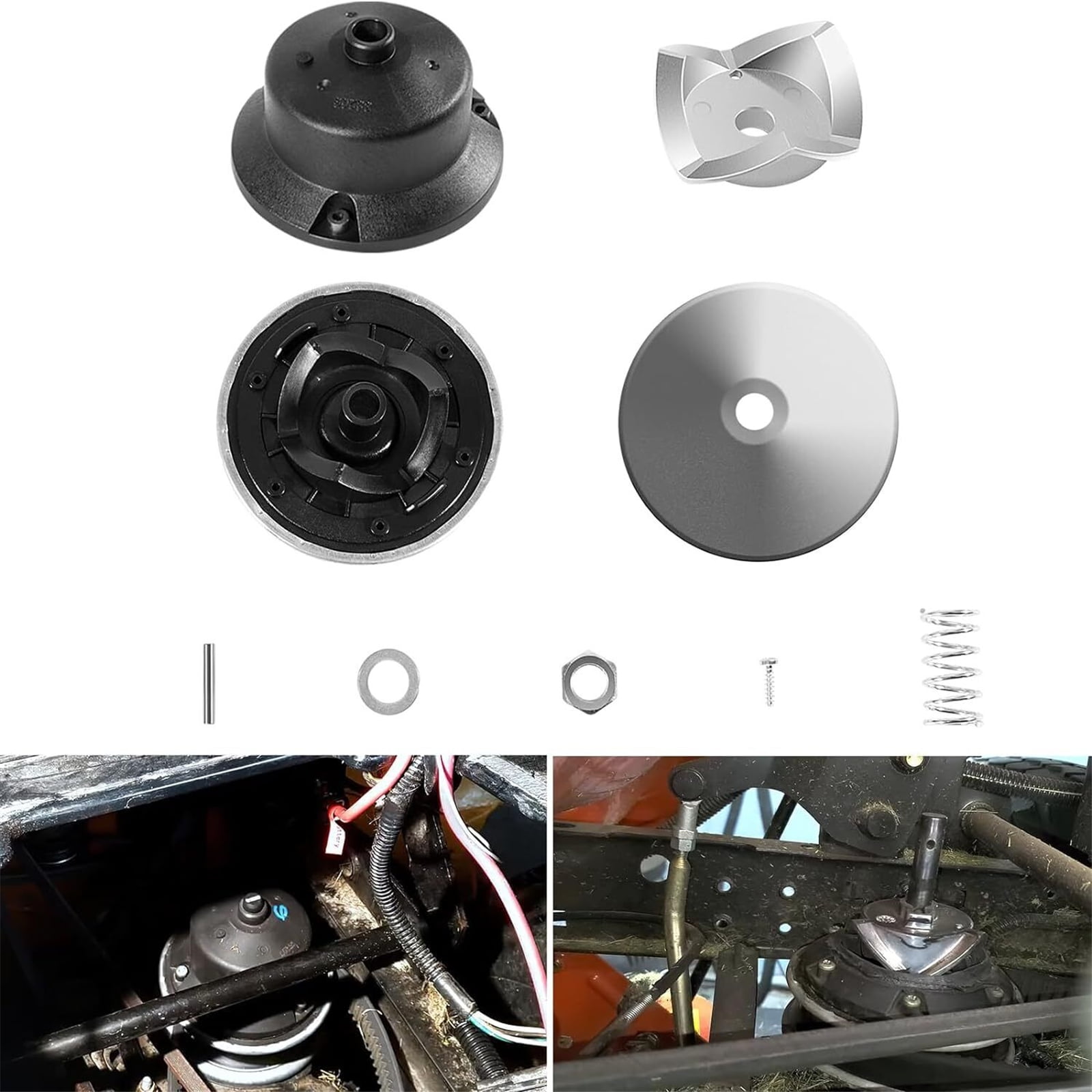 Kit D'entraînement De Transmission GT79253 Pour Tondeuse à Gazon - Compatible Modèles 587086701 - Pièce De Rechange Robuste