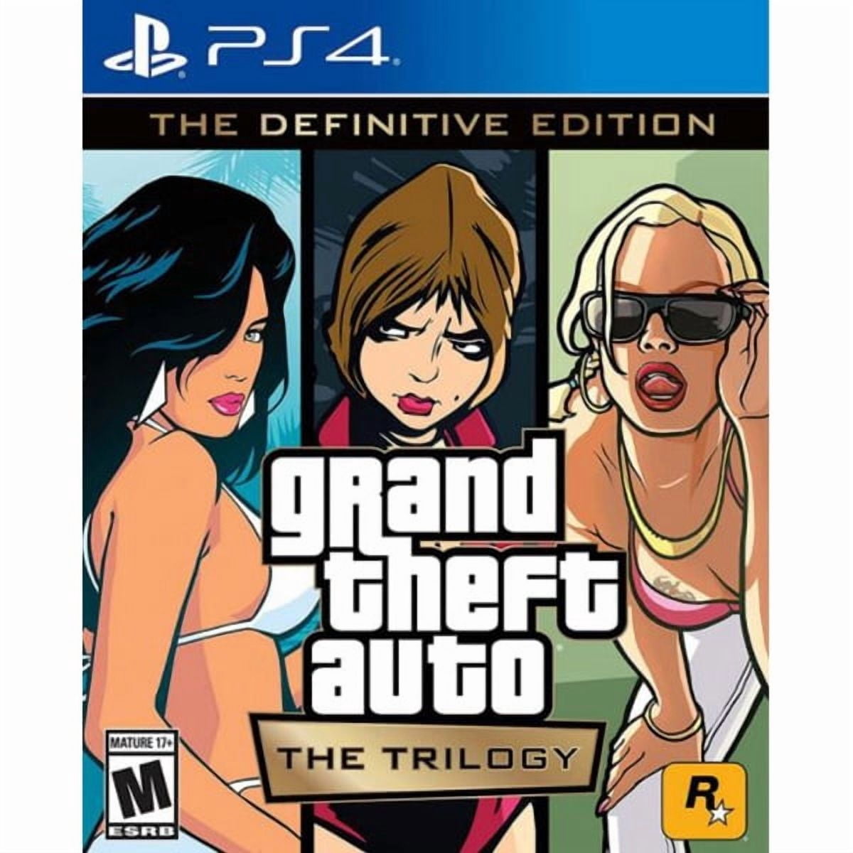 GTA Grand Theft Auto the Trilogy Definitive Edition (Playstation 4