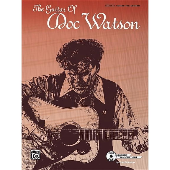 Pre-Owned GTE The Guitar of Doc Watson: Authentic Guitar Tab, (Paperback)