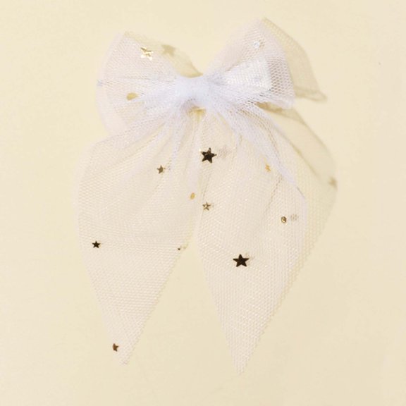 GTEYOIJN D Hair Bands Men New Bow Hair Clip Halloween Bat Clip Star Net Edge Clip