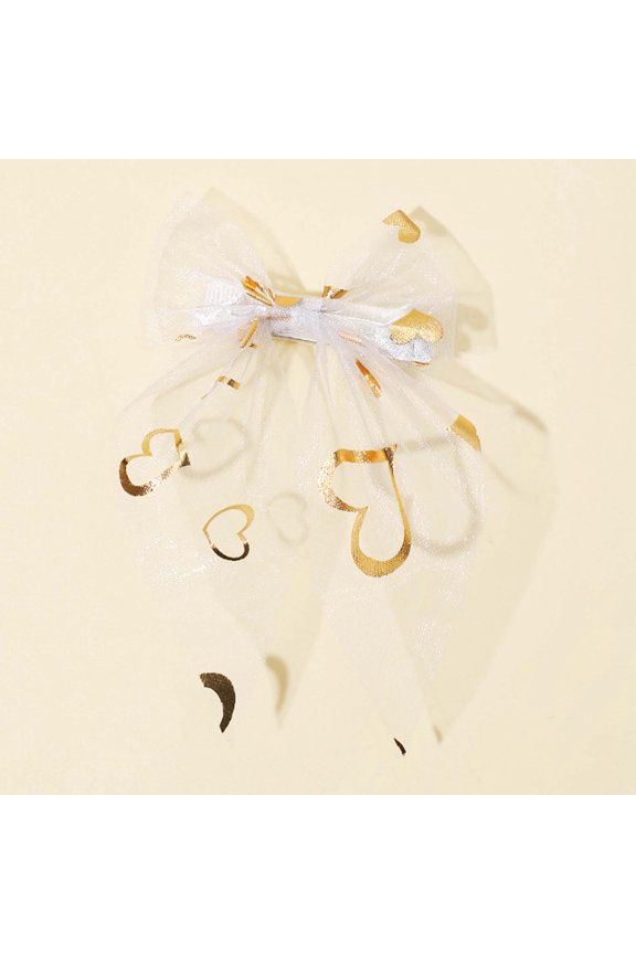 F Chair Bands New Bow Hair Clip Halloween Bat Clip Star Net Edge Clip