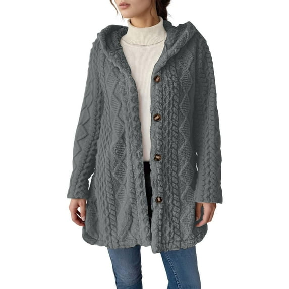 GTEYOIJN Light Weight Cardigan Women Women's Lightweight Quilted Jacket Casual Winter Open Front Button Down Puffer Coat Outwear Cardigan